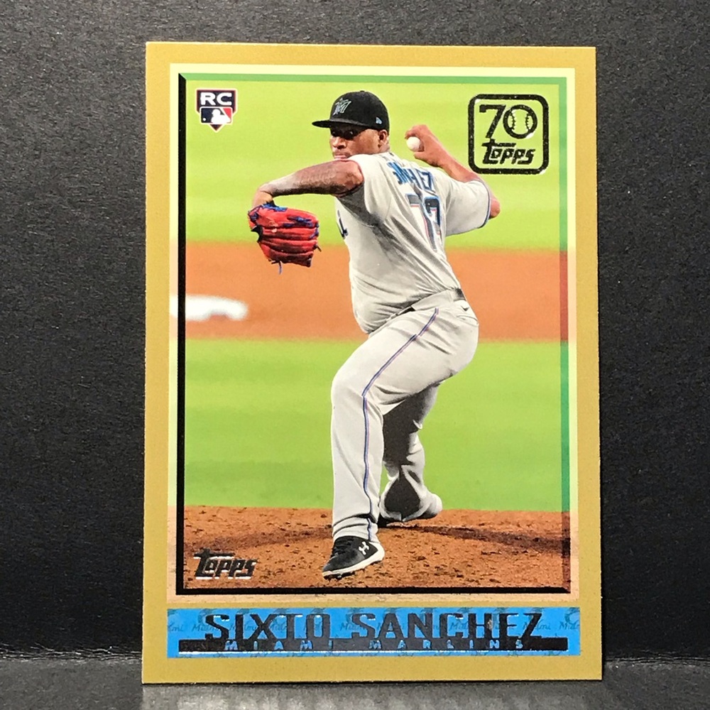 2021 Topps Series 2 70 Years of Topps Rookie #70YT-48 Sixto Sanchez